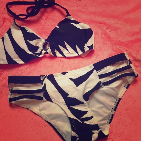 aerie Other - NWOT Aerie Swim Scoop Top And Hipster Bottom XS